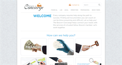 Desktop Screenshot of biocomconcierge.org